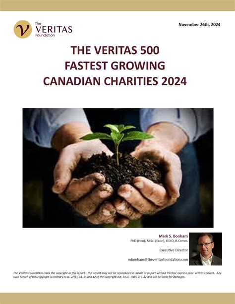 fastest growing charities in canada|Our Signature Report on the Veritas 500 Fastest Growing .